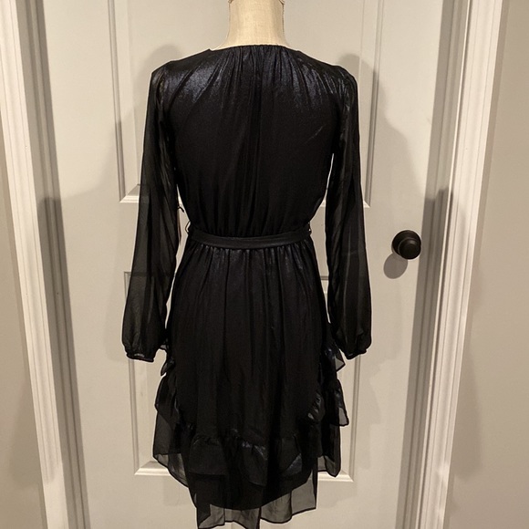 Simply Vera Vera Wang Long Sheer Sleeve Dress. Size XS - Picture 2 of 15